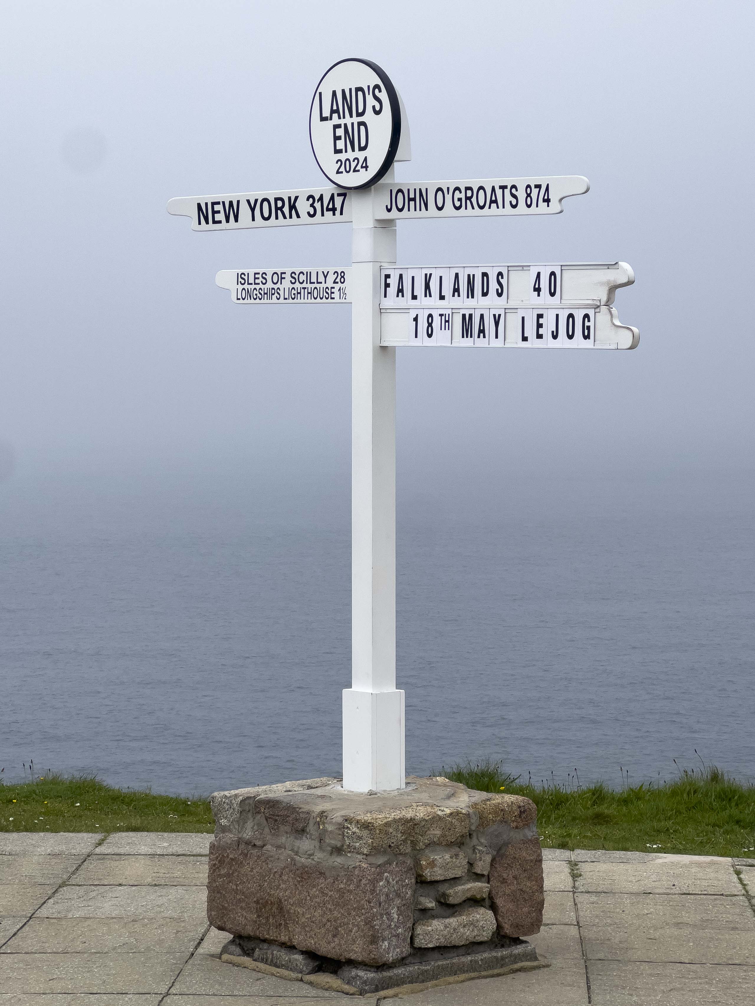 The signpost of Lands End, Signage, Iconic Locations